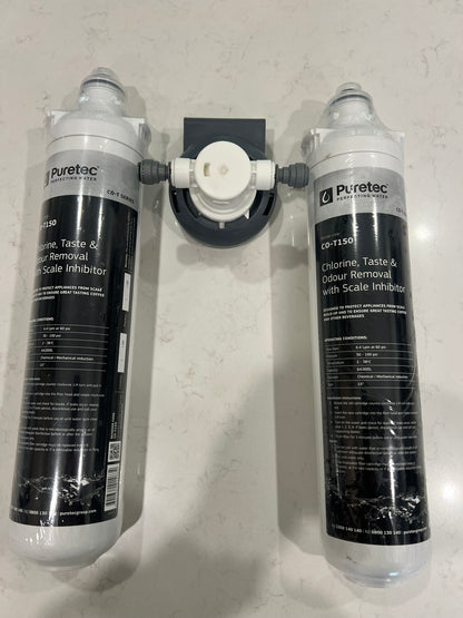 Pure Water Puretec Filter Pack PLUS FREE CO-T150 filter cartridge