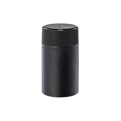 Black Lid/Cap Screw Top & Sleeve For Crystella 750ml Bottle 12xPack